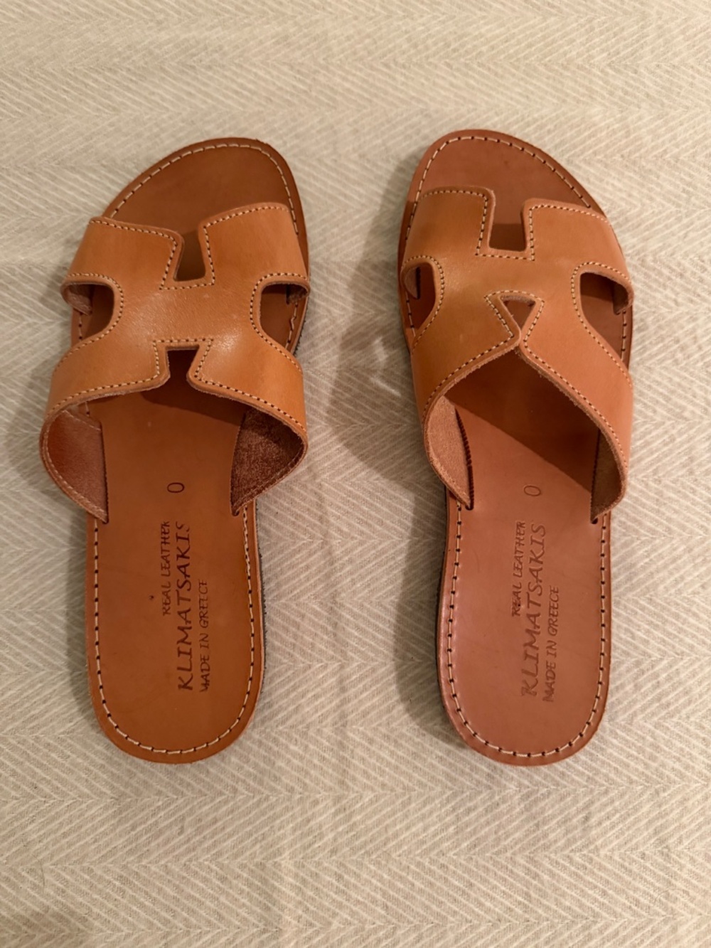 Authentic Greek Leather Sandals - New!